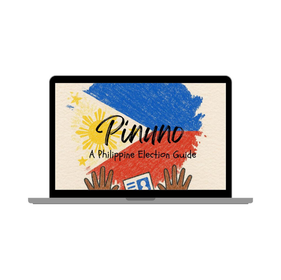COMING SOON! Pinuno: A Philippine Election Guide