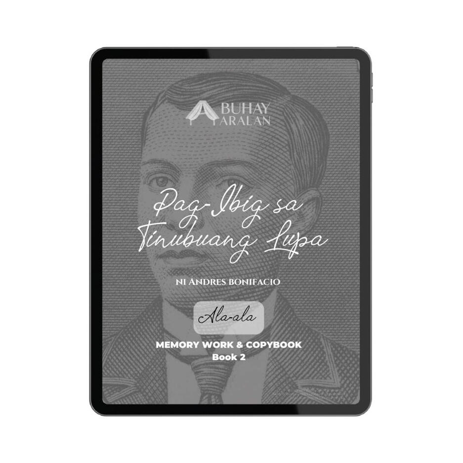 Pag-Ibig sa Tinubuang Lupa Memory Work &amp; Copybook